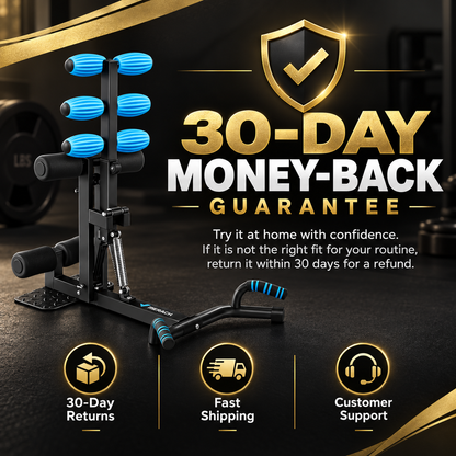 3-in-1 Ultimate Deep Squat & Glute Machine
