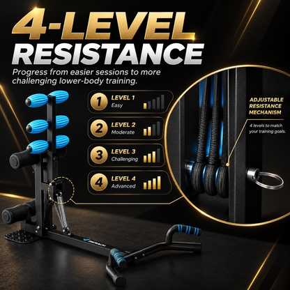 3-in-1 Ultimate Deep Squat & Glute Machine